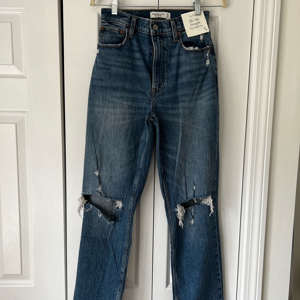 NWT Abercrombie Curve Love Jeans